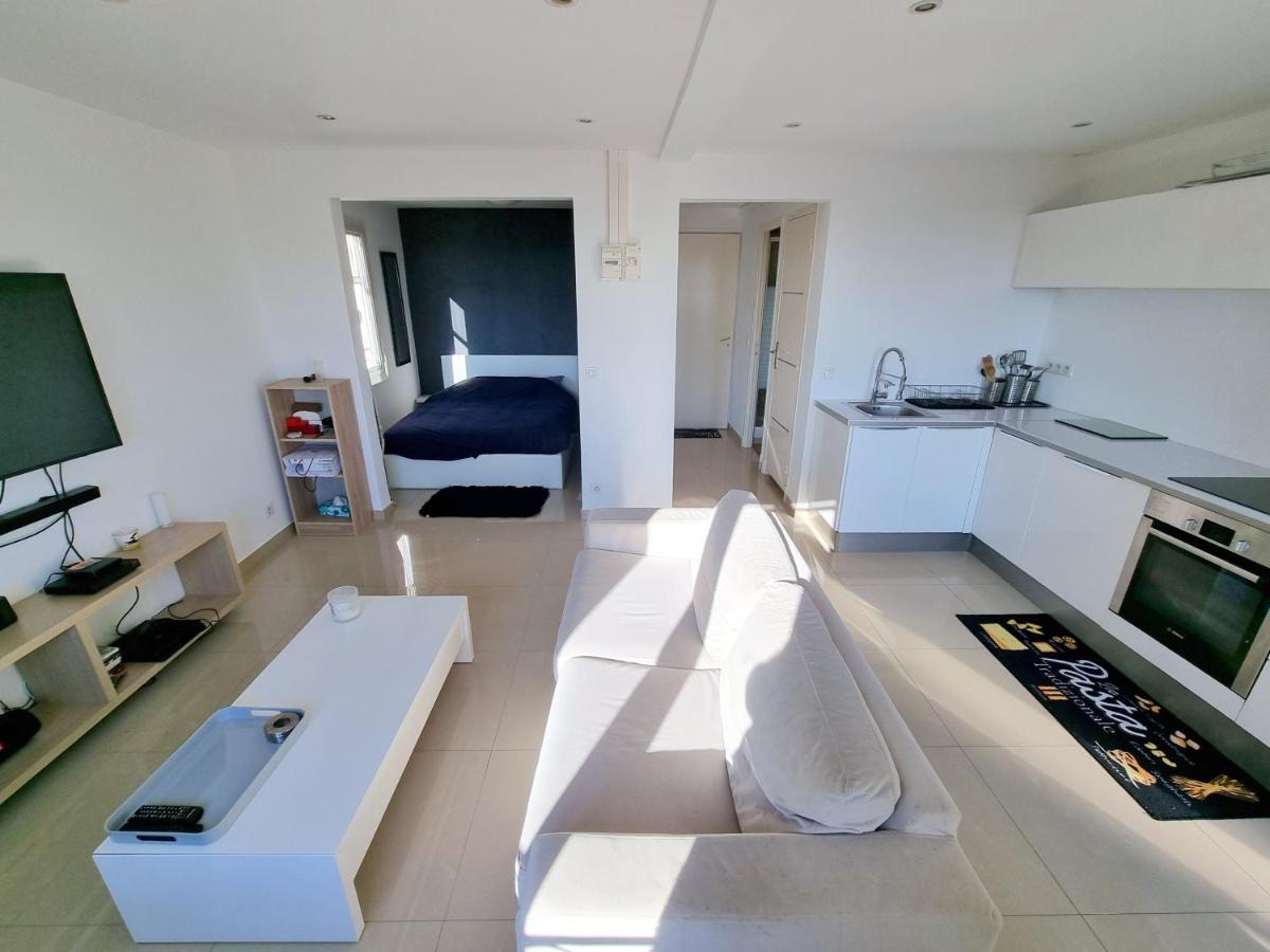 Ferienwohnung 2 Pieces D'Exception Vue Mer Vence Exterior foto